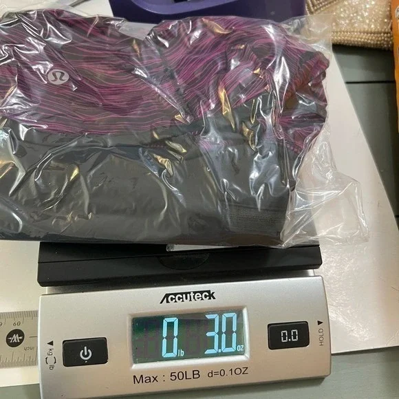 Lululemon Speed Short (2 1/2") Life Lines Polar Pink Black / Black Size 6 - Picture 7 of 8